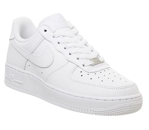 Weiße Nike Air Force 1 Größe 44 